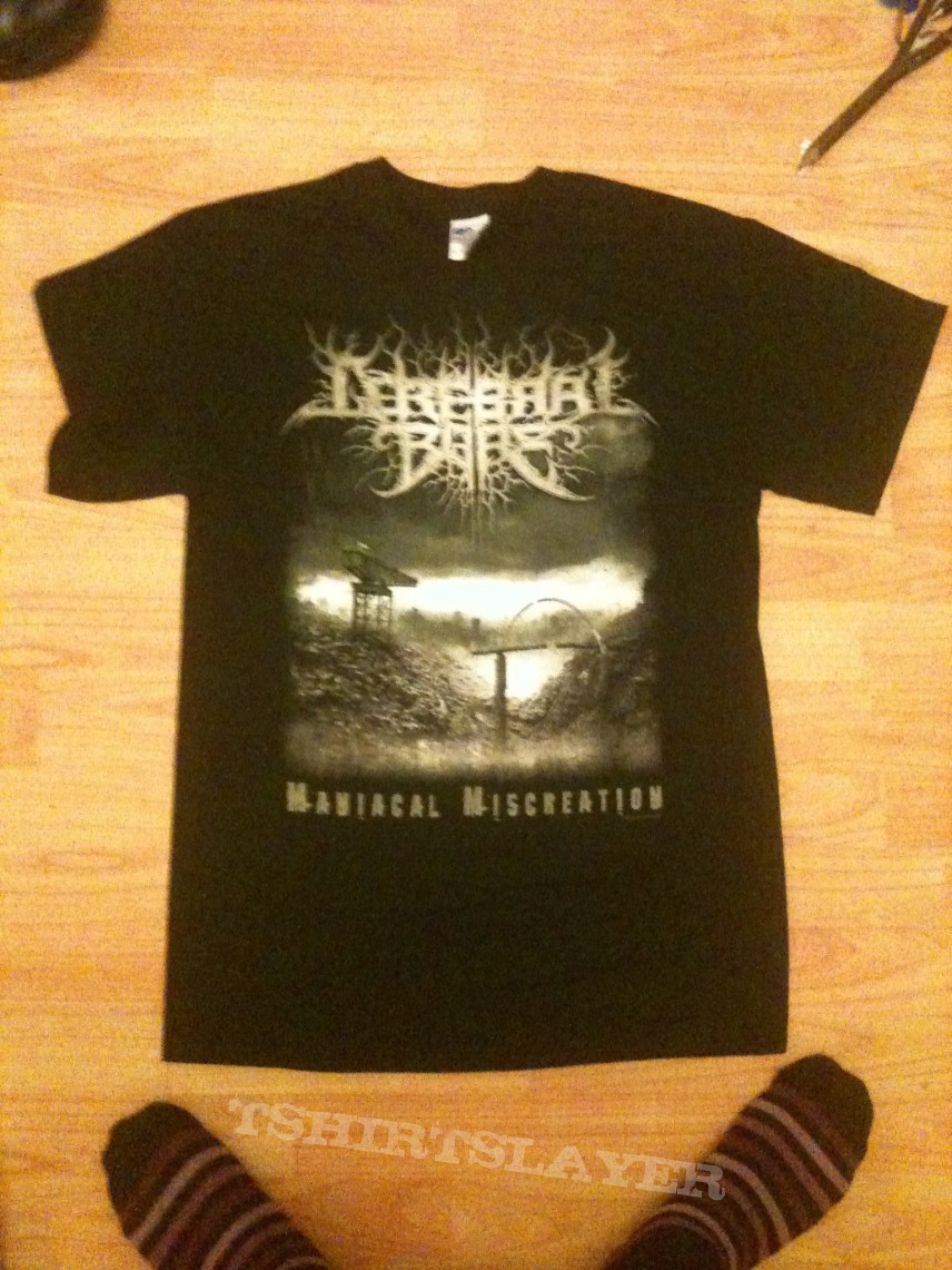 TShirt or Longsleeve - Cerebral Bore - Maniacal Miscreation