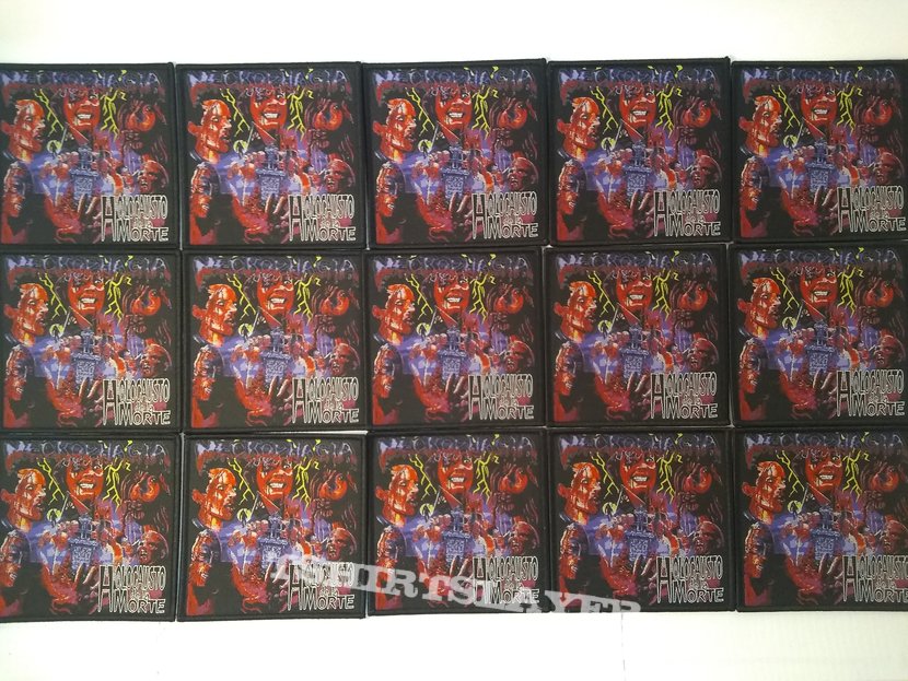 OFFICIAL Necrophagia - Holocausto De La Morte Woven Patches OFFICIAL Necrophagia - Holocausto De La Morte Woven Patches