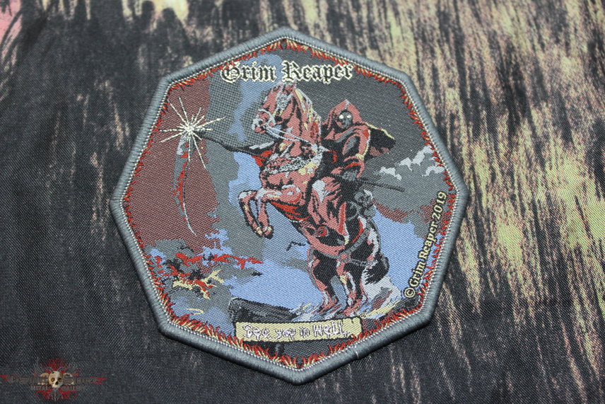 Grim Reaper Woven Patch