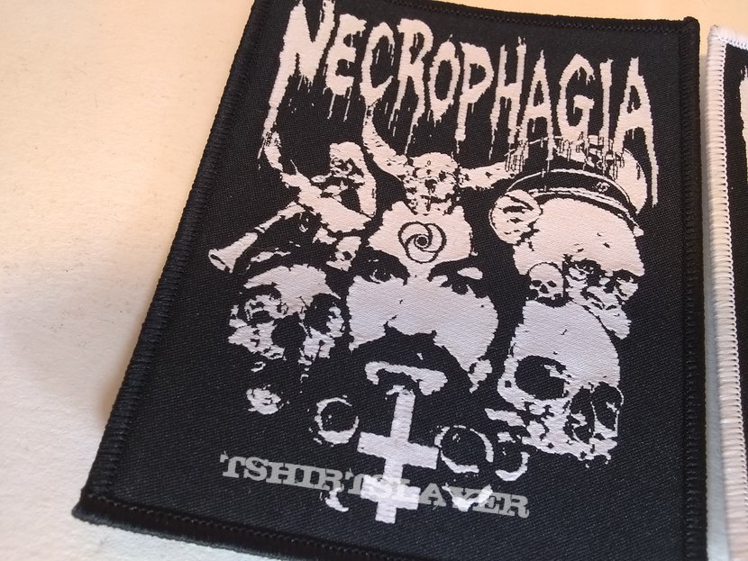 Necrophagia - Manson Official Woven Patch