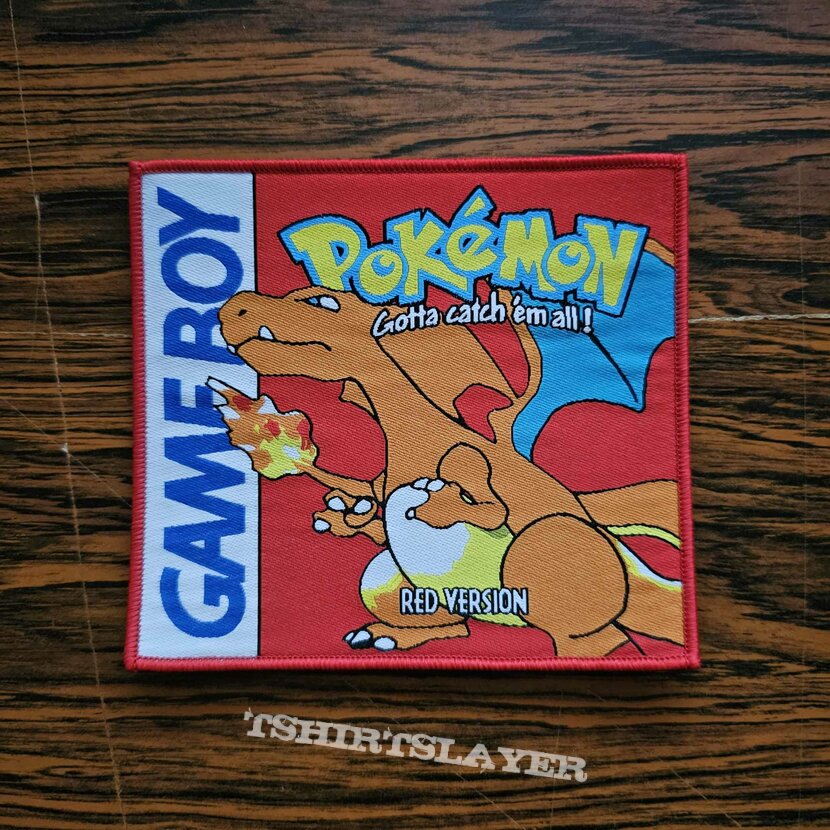 Pokemon Charizard Woven Patch