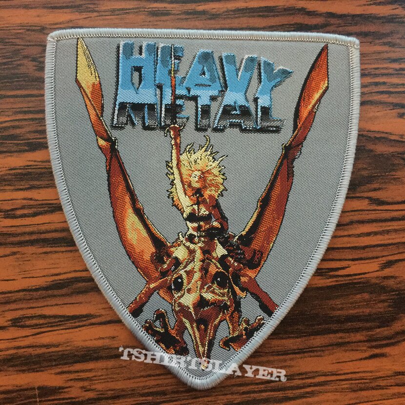 Heavy Metal Woven Patch 