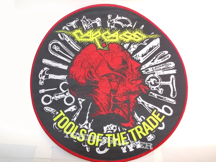 Carcass Woven Back Patch 