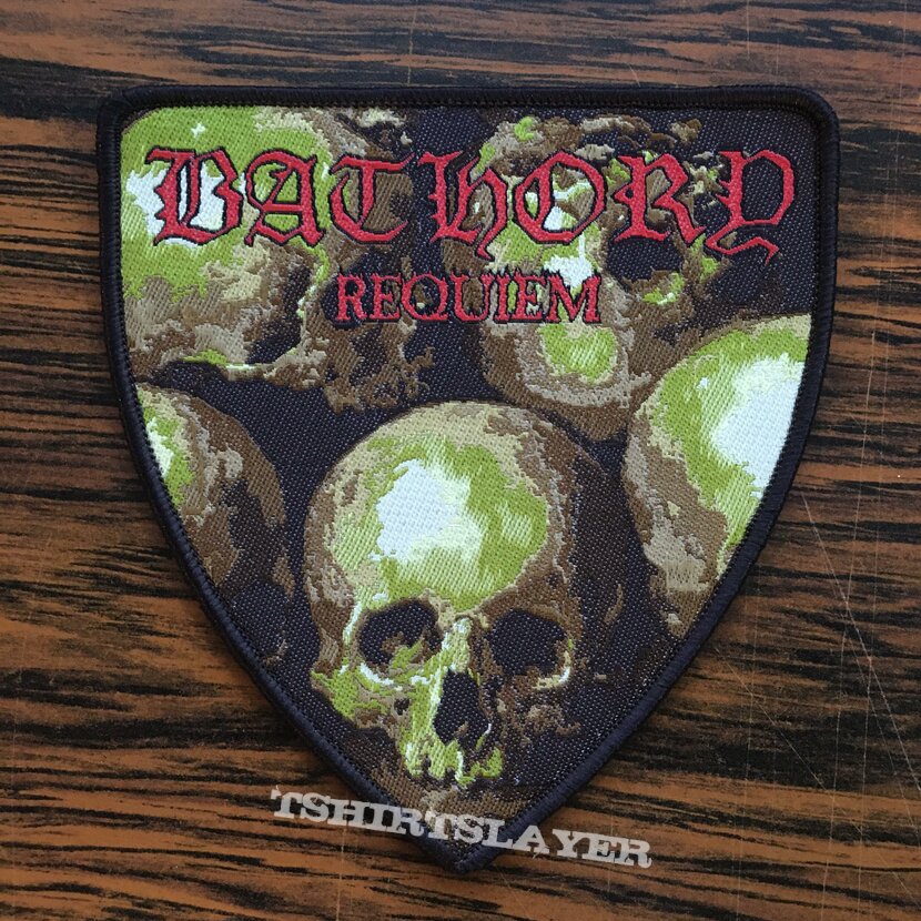 Bathory Requiem Woven Patch