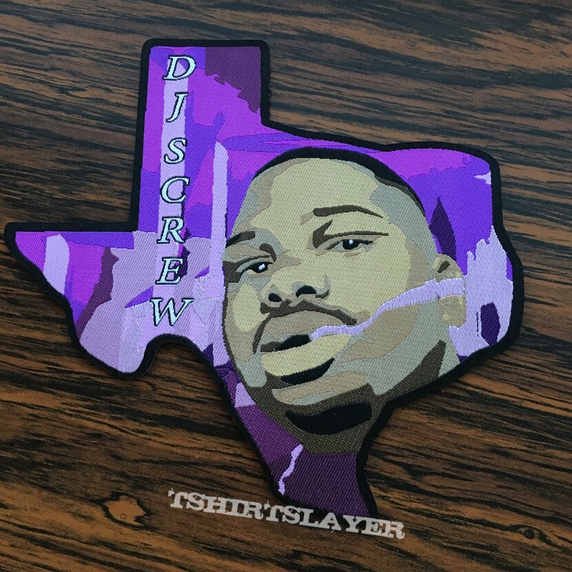 DJ Screw Texas Shaped Patch 