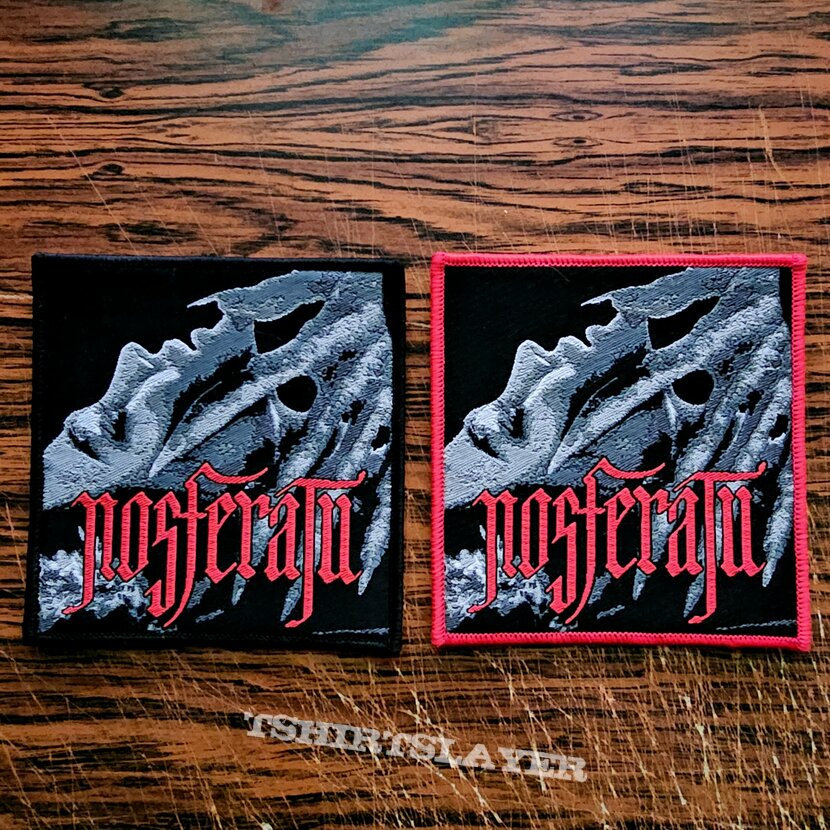 Horror Film Nosferatu Woven Patch Horror Film Nosferatu Woven Patch