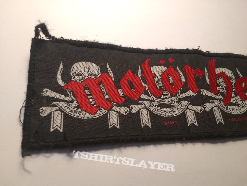 Motörhead Motorhead Woven Strip Patch