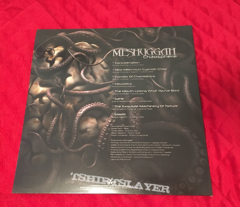 Meshuggah Chaosphere 2018