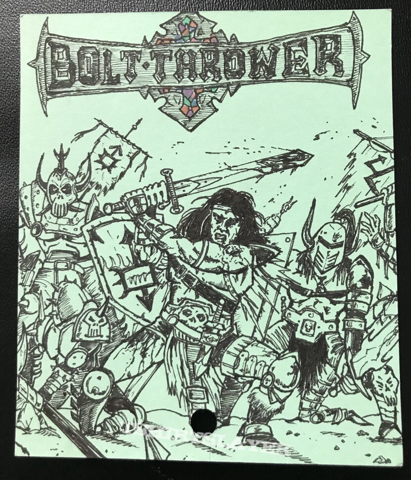 Bolt Thrower Sometimes I draw covers for fun VII