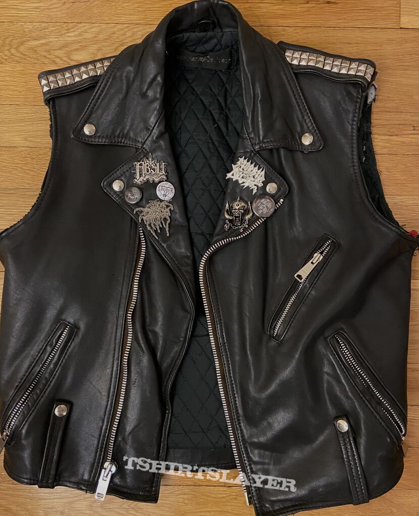 Kreator Pleasure to Kill leather vest 