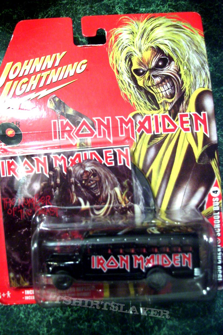 Iron Maiden Johnny Lightning Limited Edition 1956 Chevy School Bus