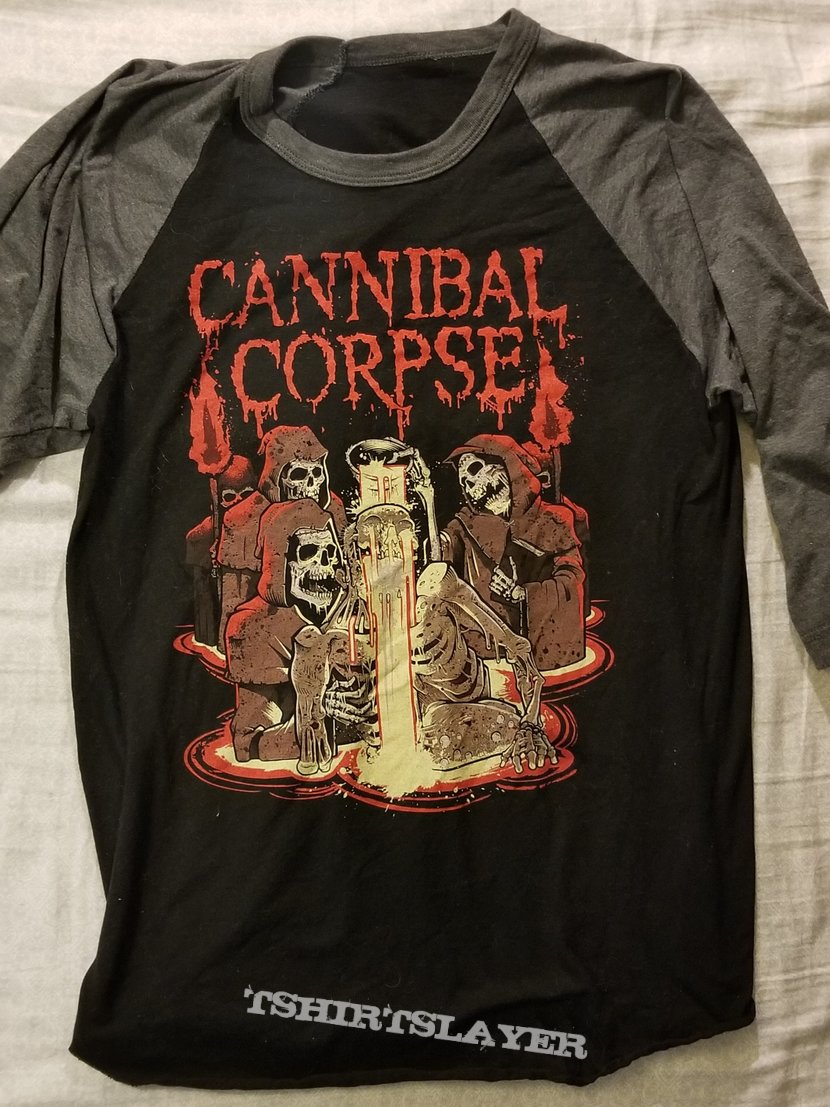 Cannibal Corpse Baseball Tee