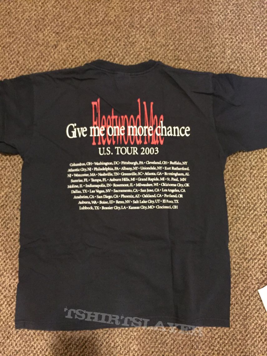 Fleetwood Mac 2003 tour shirt