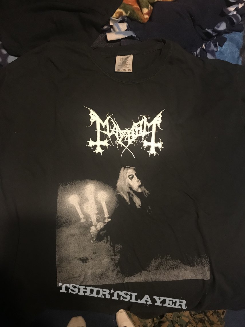 Mayhem Mayhem Dead tribute shirt TShirt or Longsleeve slammingcon138 s TShirtSlayer