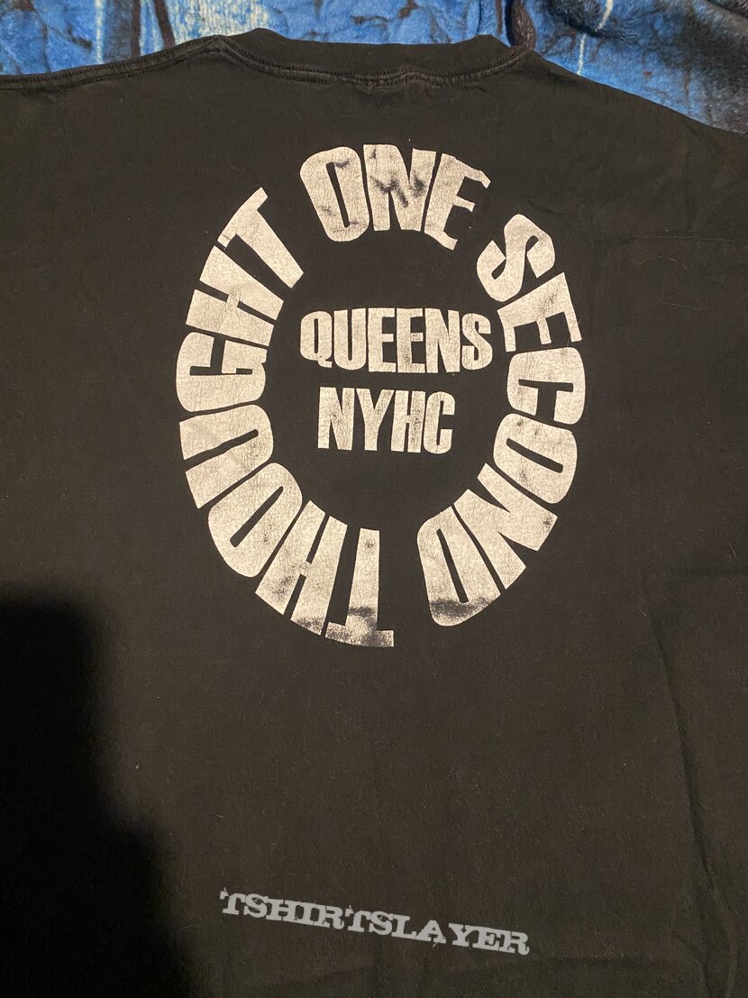 *SOLD* One Second Thought queens NYHC shirt