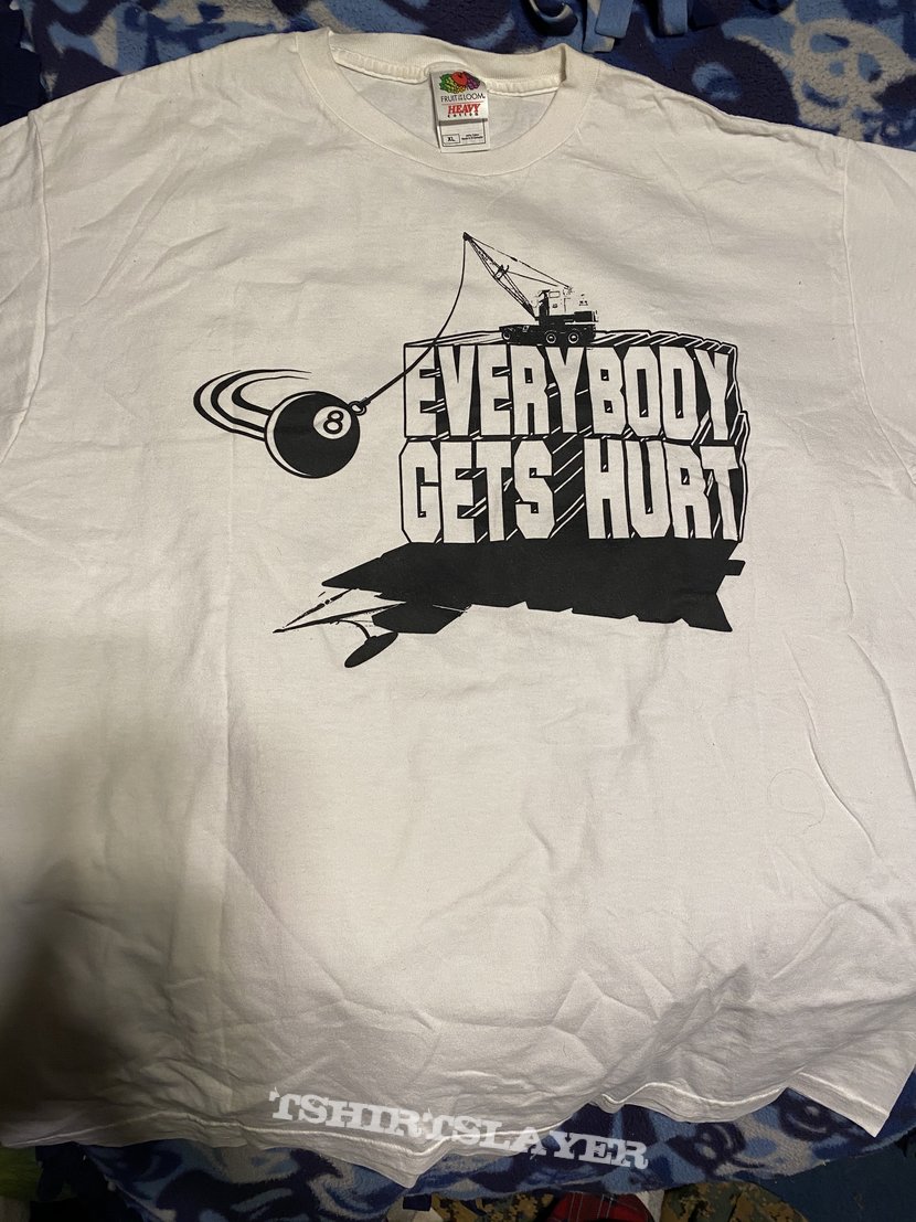 Everybody Gets Hurt black balled tour 2005 shirt