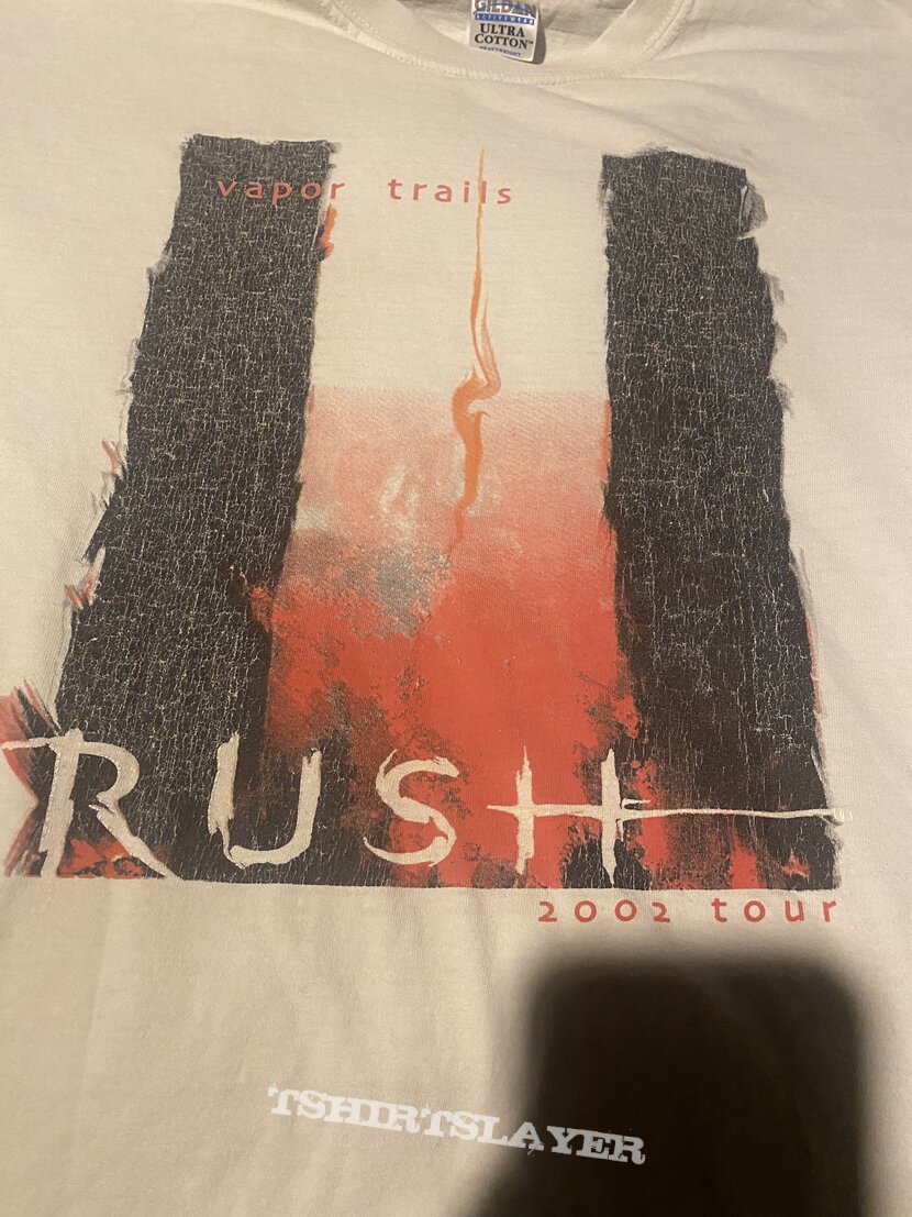 Rush vapor trails 2002 tour shirt