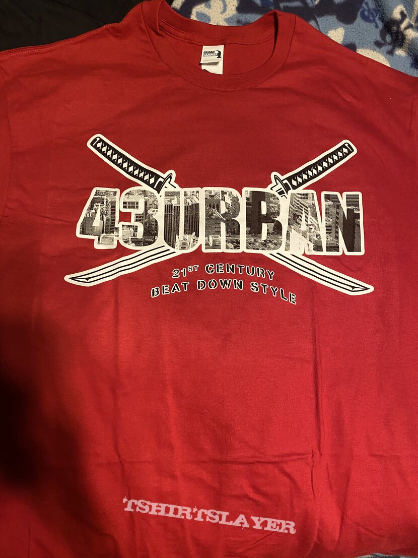 43 Urban red shirt | TShirtSlayer TShirt and BattleJacket Gallery