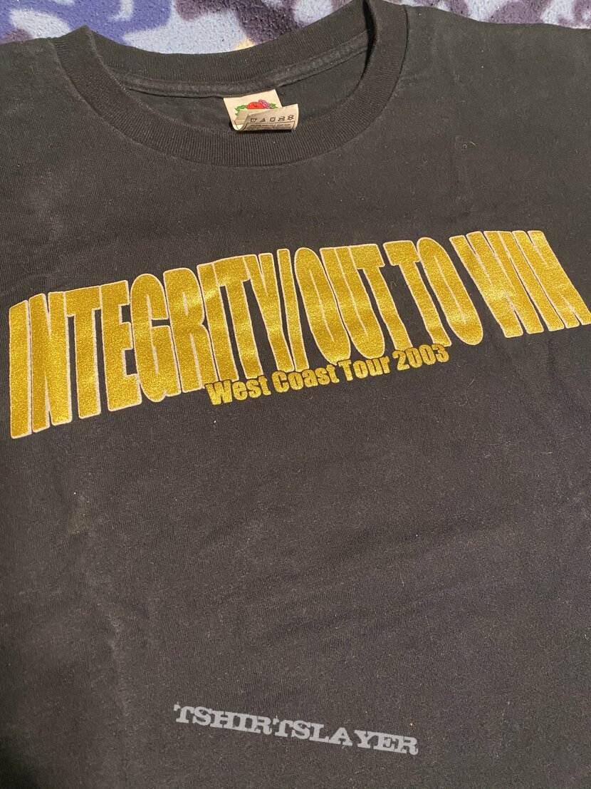 Integrity / Out To Win Tour 2003 shirt