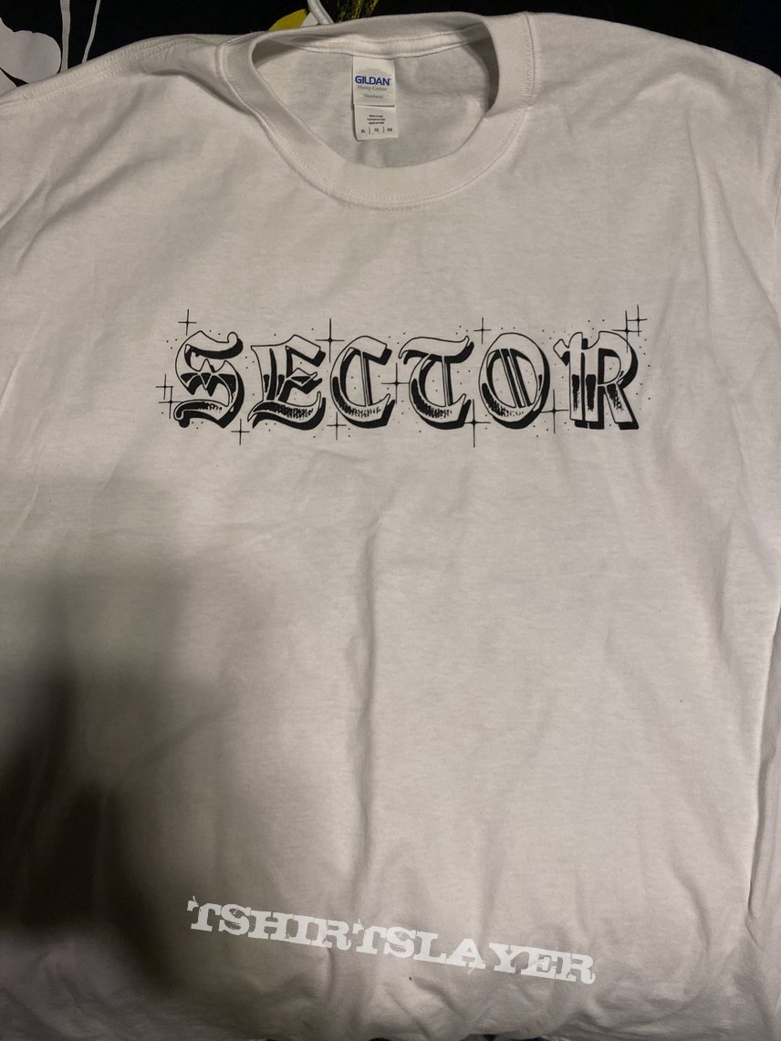 Sector white skull shirt