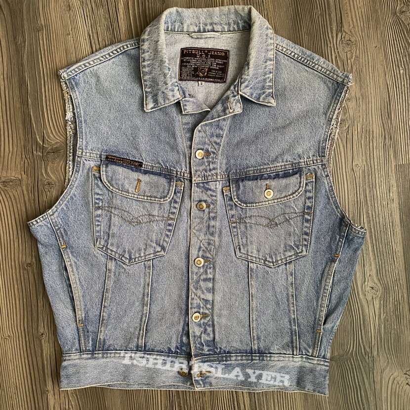 None Pit Bull Jeans - denim vest, 100% cotton | TShirtSlayer TShirt and  BattleJacket Gallery