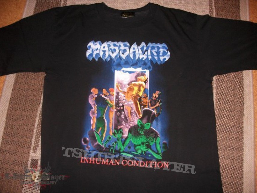 Massacre shirt - Massacre (USA), Inhuman Condition