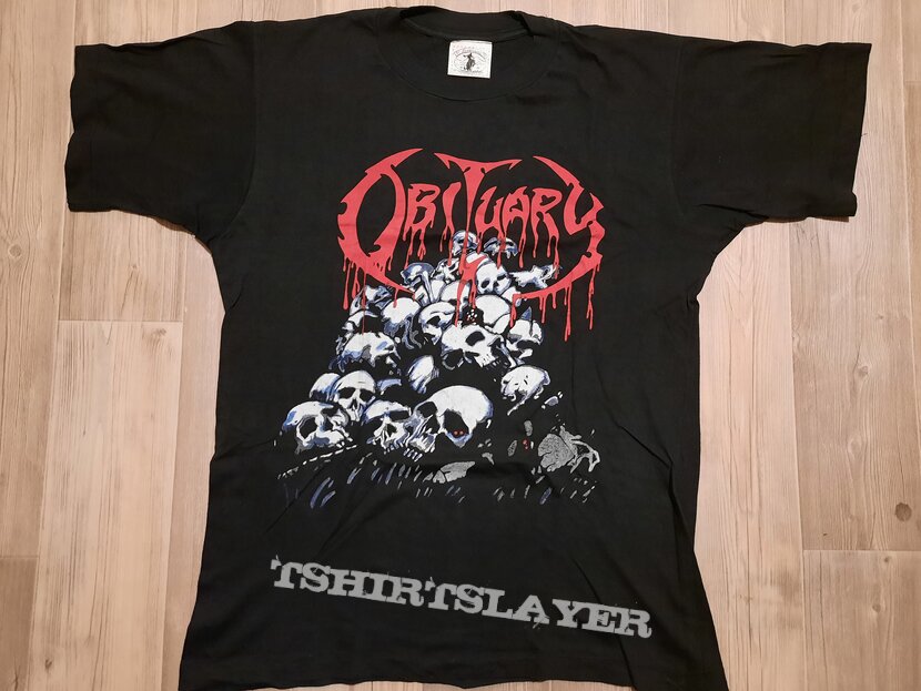 Obituary Euro/UK tour shirt (version 2)