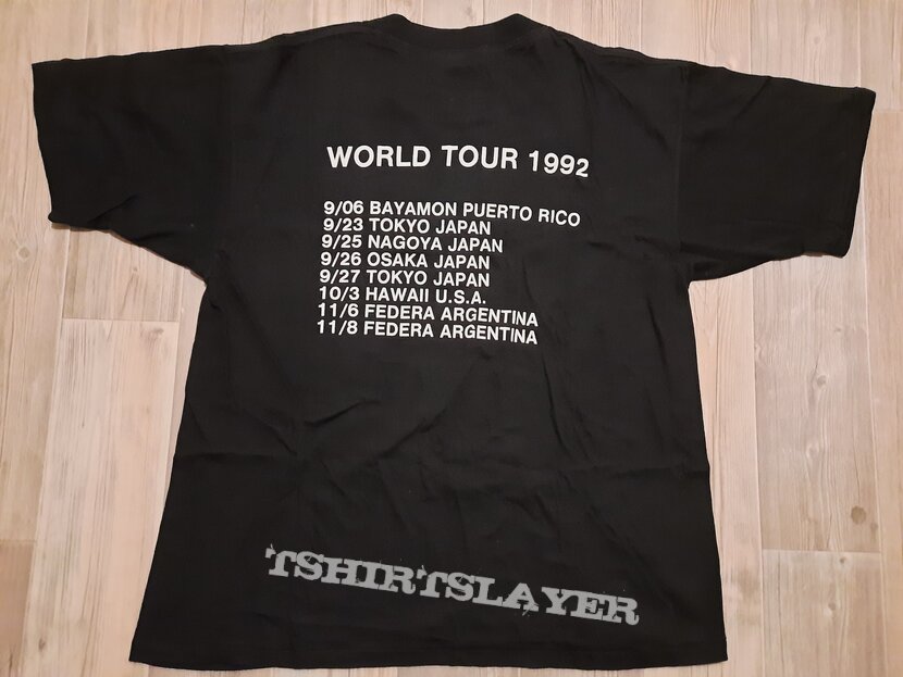 Obituary World tour 1992