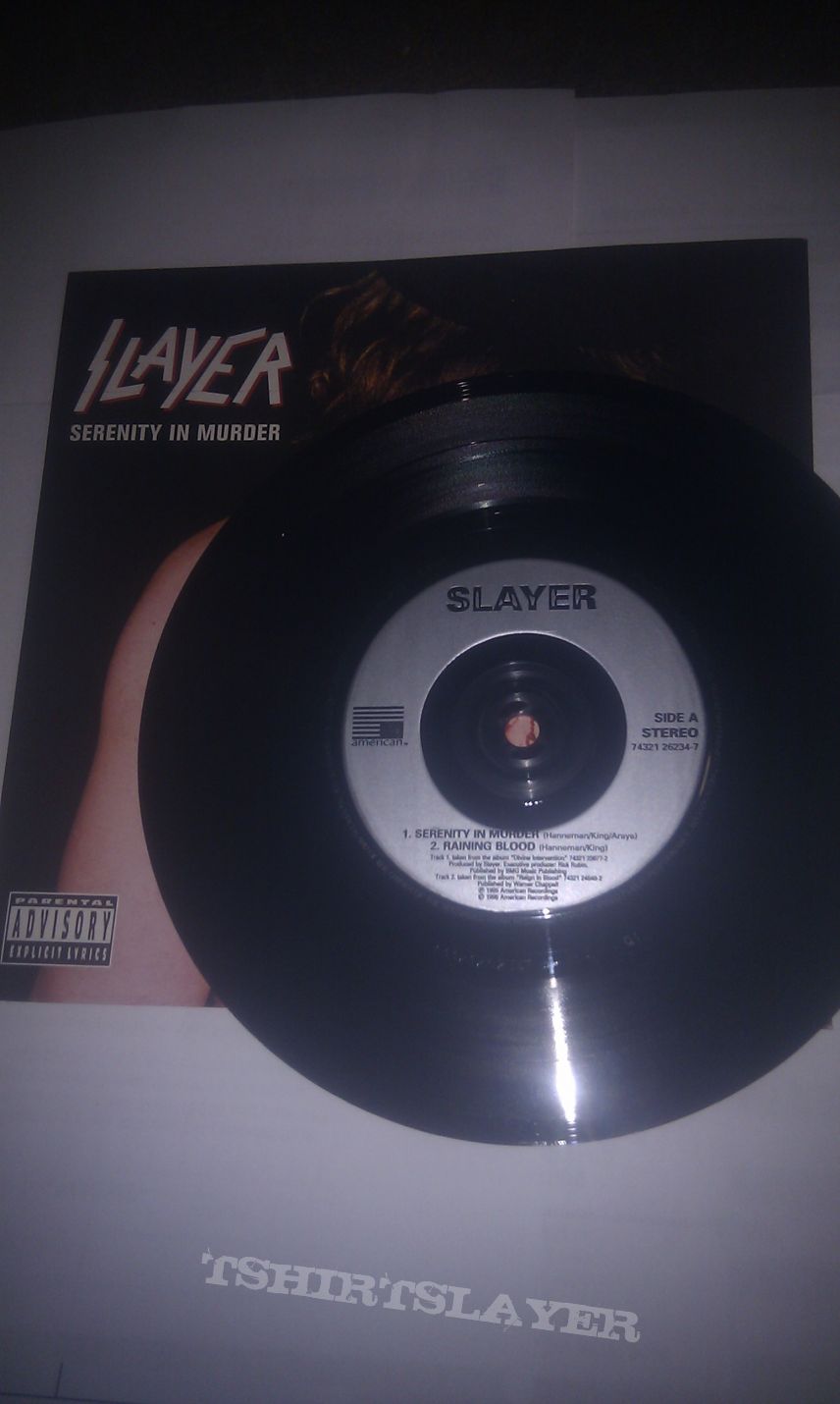 Slayer - serenity in murder 7&quot; 