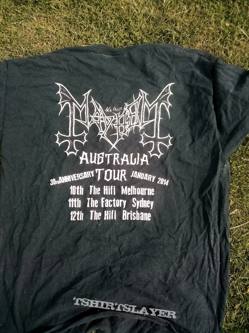 Mayhem - Australian tour 2014