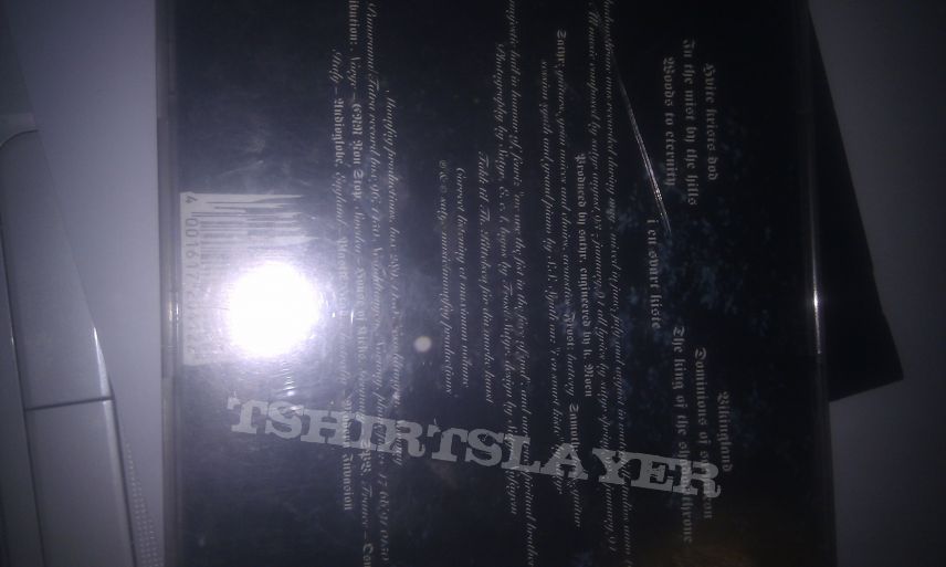 Satyricon - the shadowthrone CD