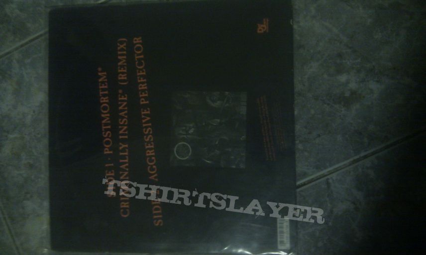 Slayer - Criminally insane 12&quot; single (remix)