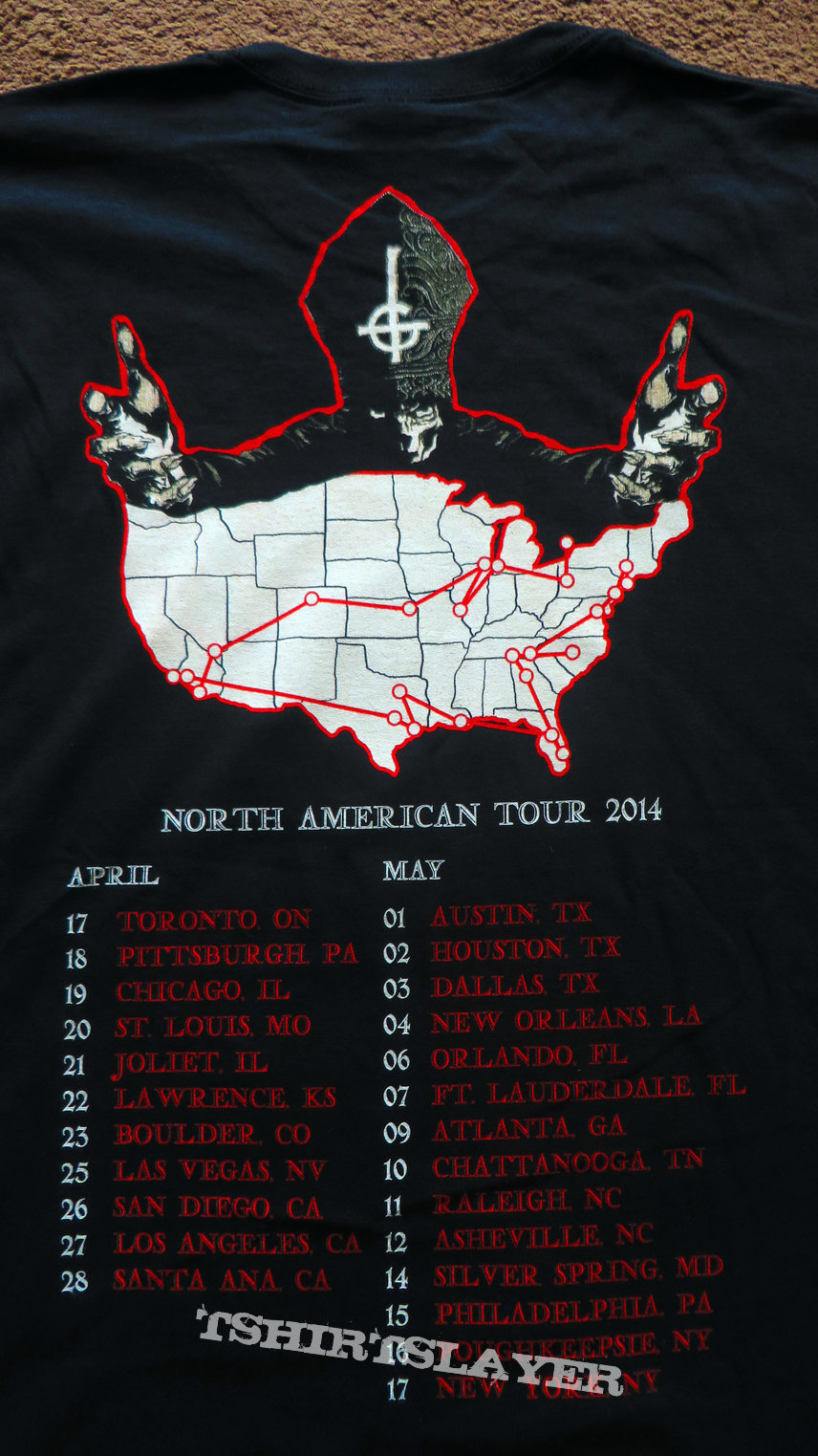 Ghost US Tour 2014