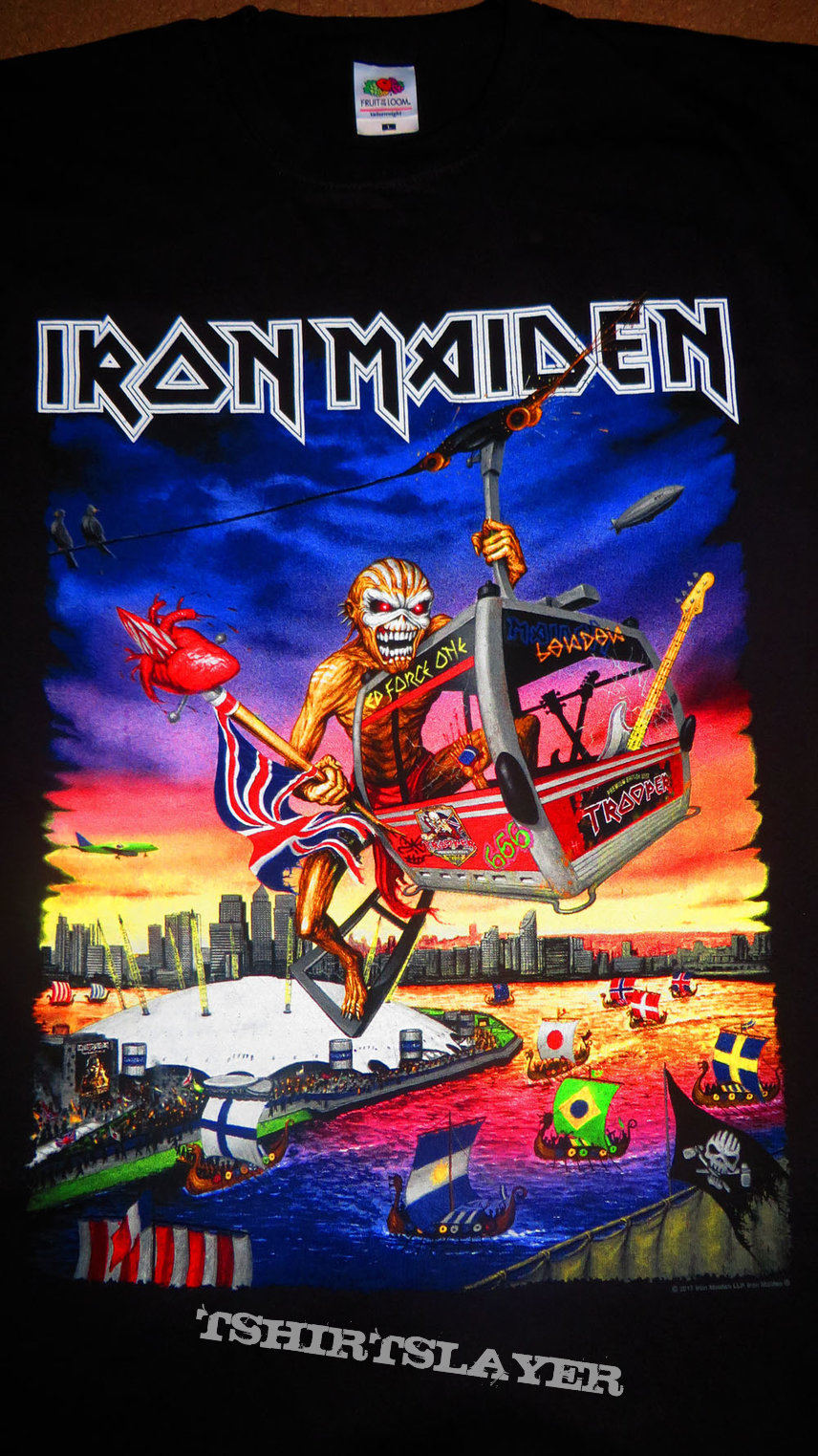 Iron Maiden London O2 Book Of Souls