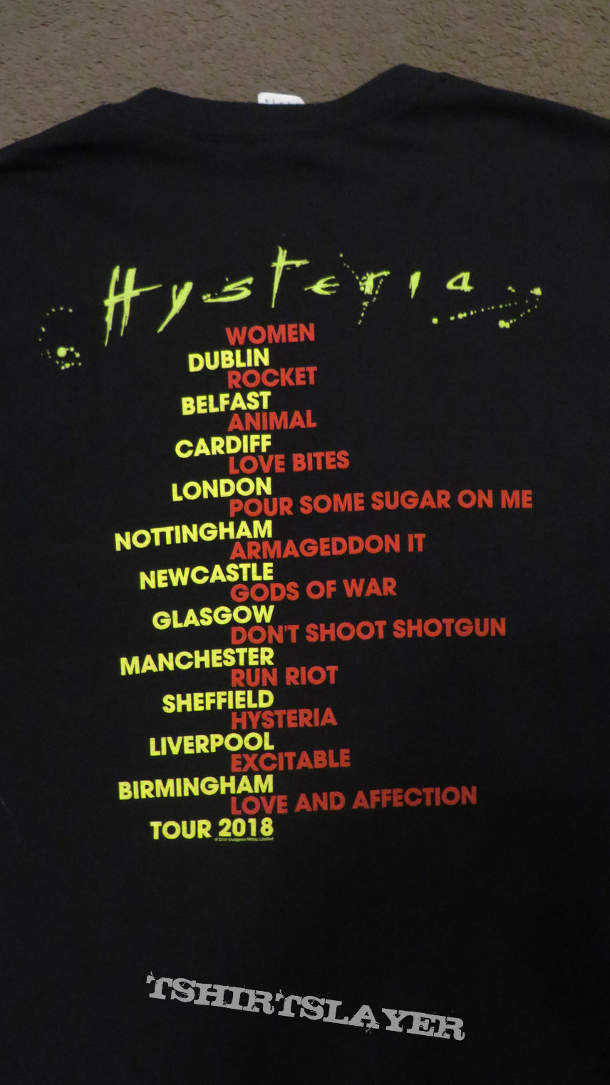 Def Leppard Hysteria