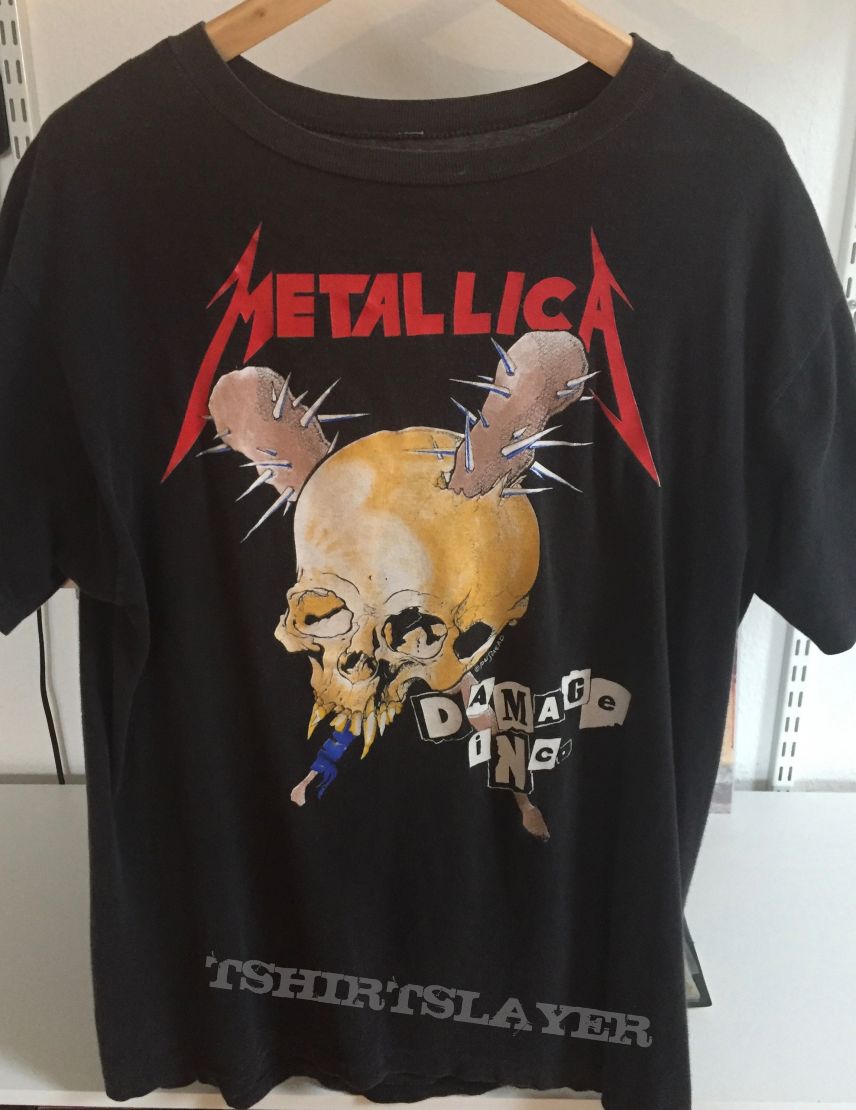 Metallica, Metallica Damage Inc tour 86 TShirt or Longsleeve (HP ...