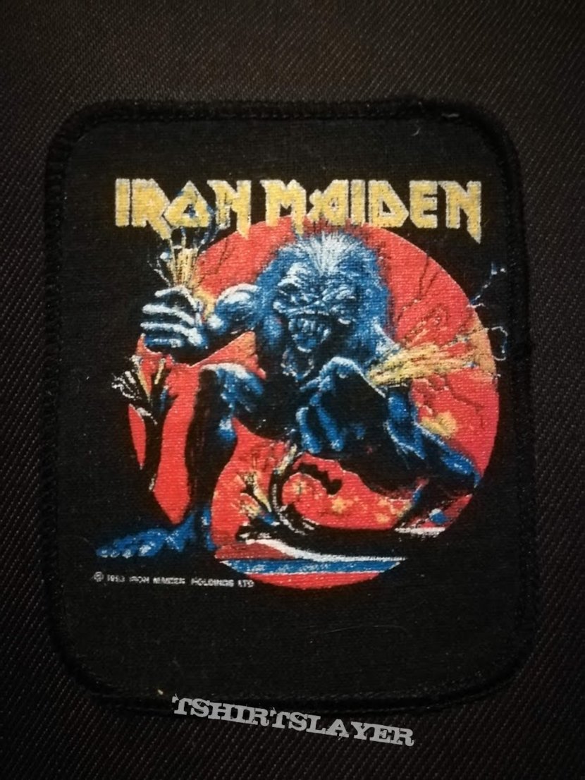 Iron Maiden A Real Live One Patch 1993