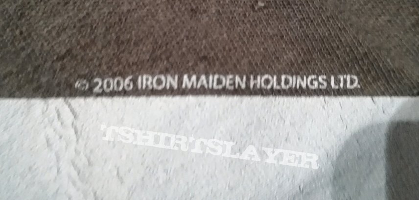 Iron Maiden A Matter of Life and Death Army Shirt 2006