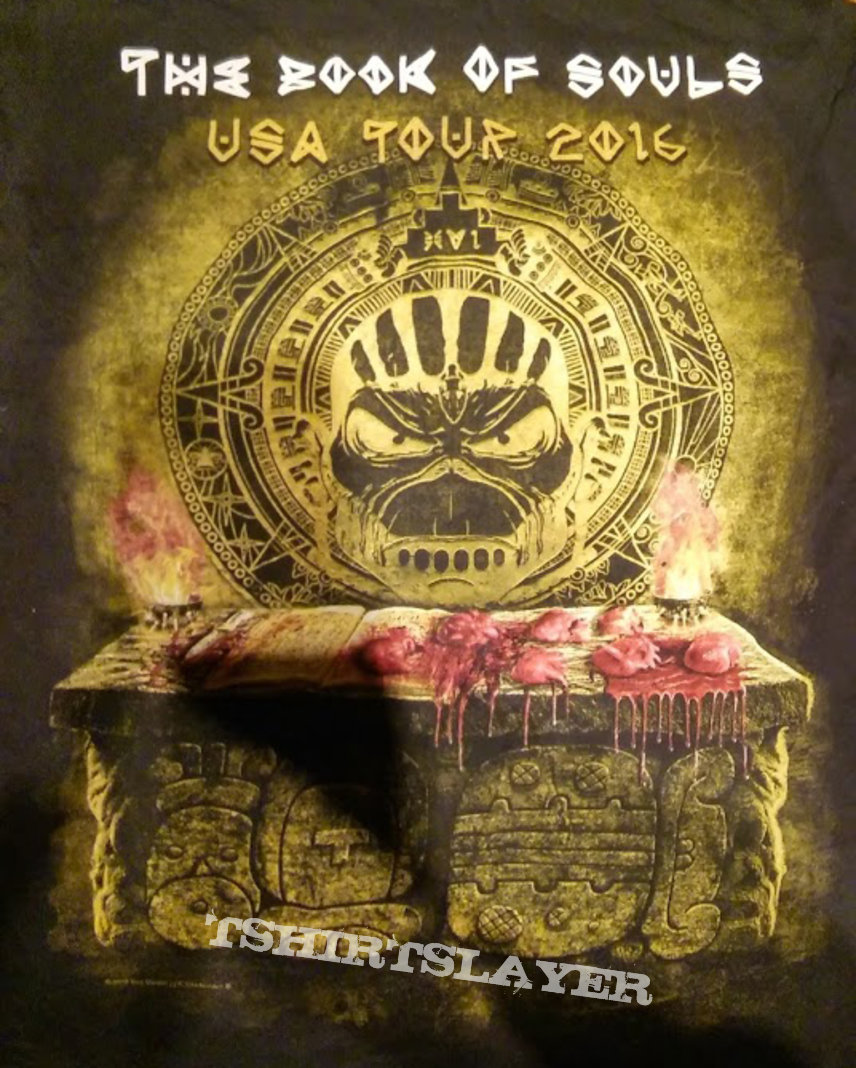 Iron Maiden The Book of Souls tour USA 2016