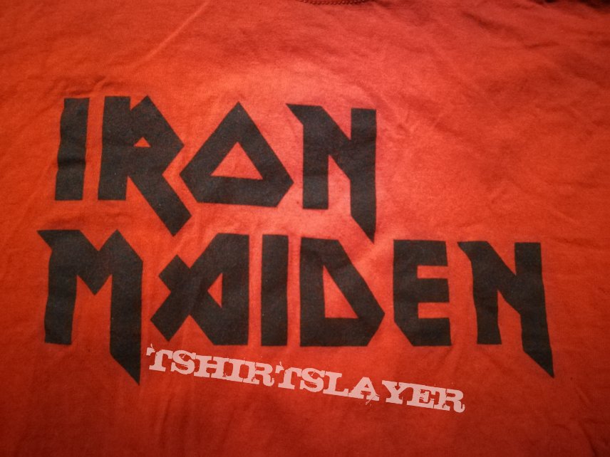 Iron Maiden First Shirt Reprint 2013