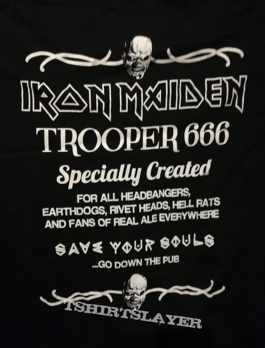 Iron Maiden Trooper 666 Shirt