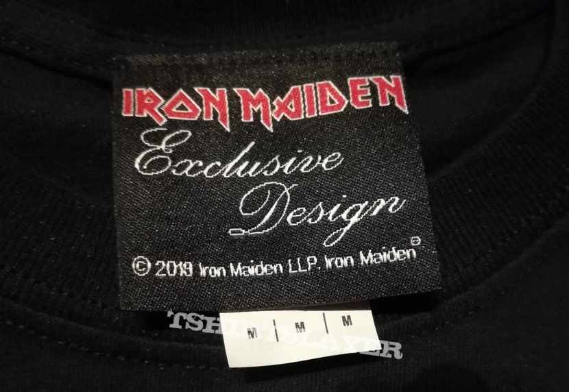 Iron Maiden Tailgunner shirt reprint 2018