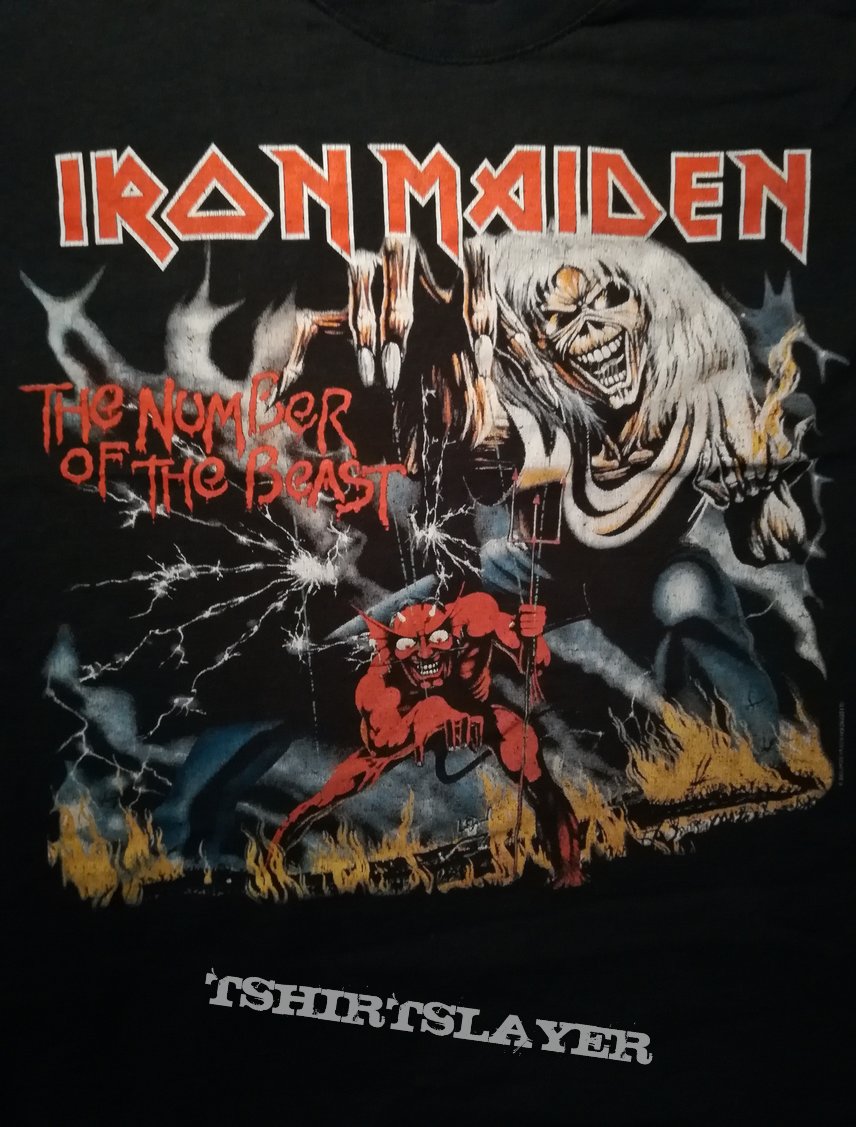 Iron Maiden The Number of the Beast Early Days Shirt 2005