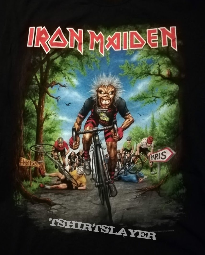 Iron Maiden France Event Shirt 2018 | TShirtSlayer TShirt and BattleJacket  Gallery