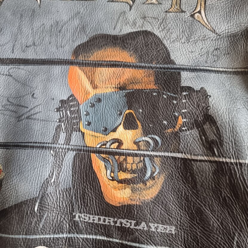 Megadeth - Countdown to Extinction Signed Hand Painted Leather Jacket 1994