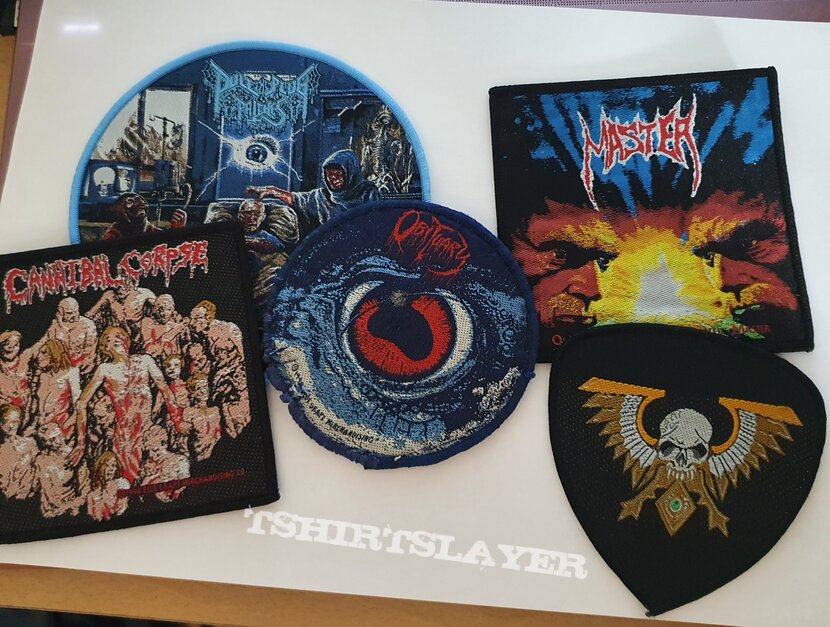 Obituary Patches for On Frozen Fields