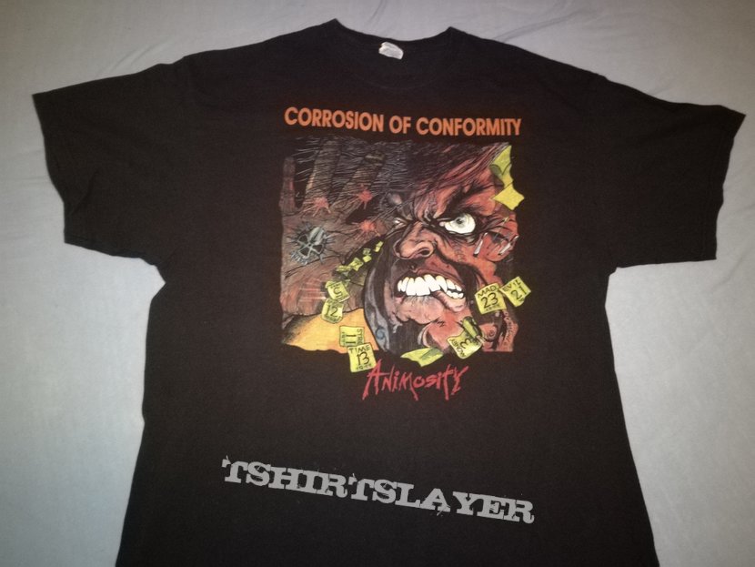 Corrosion Of Conformity - Animosity t-shirt size XL | TShirtSlayer