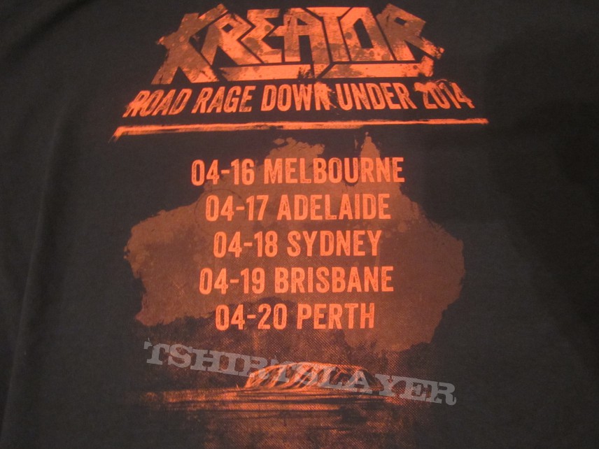 Kreator - 2014 - Australian Tour