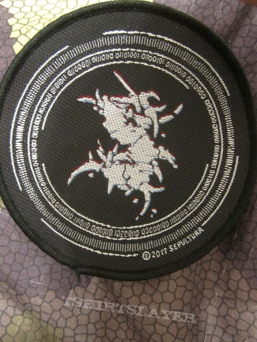 Sepultura - circle logo 2017 patch