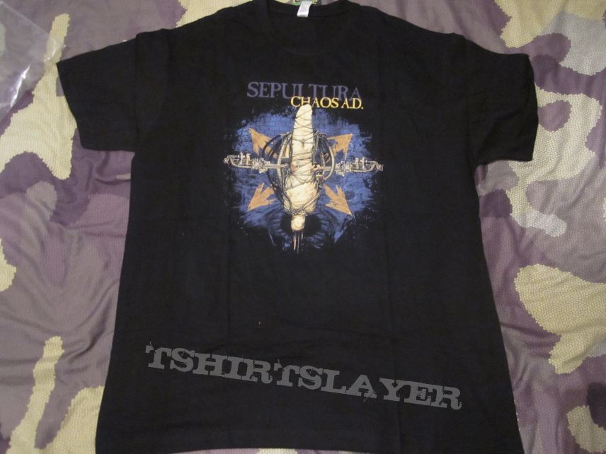 Sepultura - 30th anniversary Chaos AD shirt